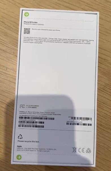 I Phone 16 Pro Max Deseret Titanium / 512gb/ Delivery 25th September 1