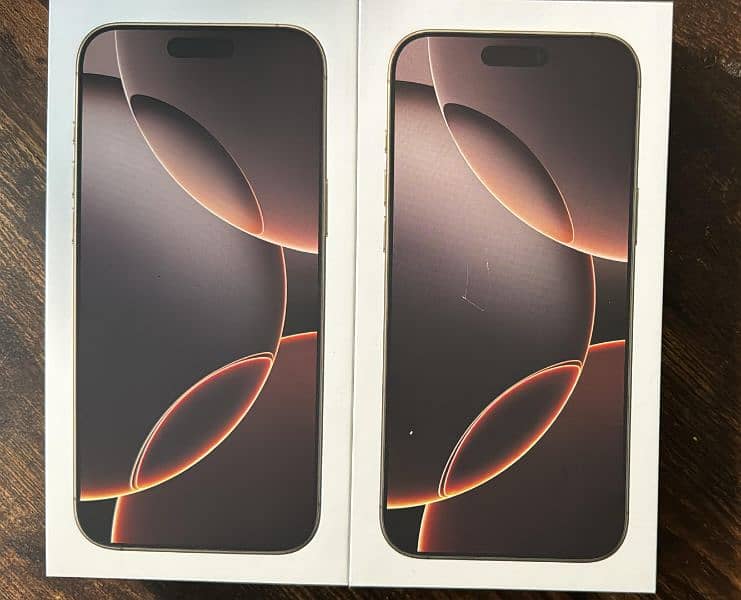 I Phone 16 Pro Max Deseret Titanium / 512gb/ Delivery 25th September 2