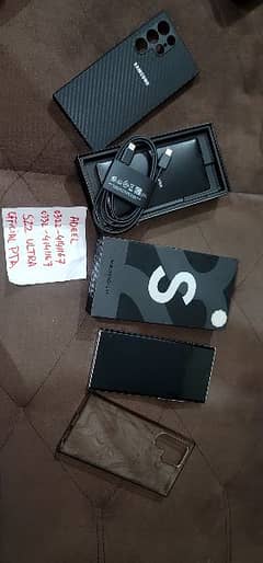 S22 Ultra 5g dual sim PTA official with box