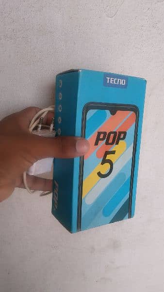 Tecno Pop 5 Daba charger sath urgent sell price finl 2