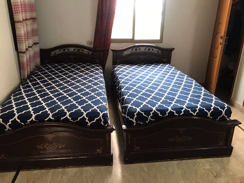 single beds in good condition 1