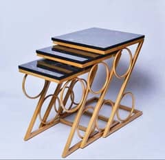 square nesting tables set