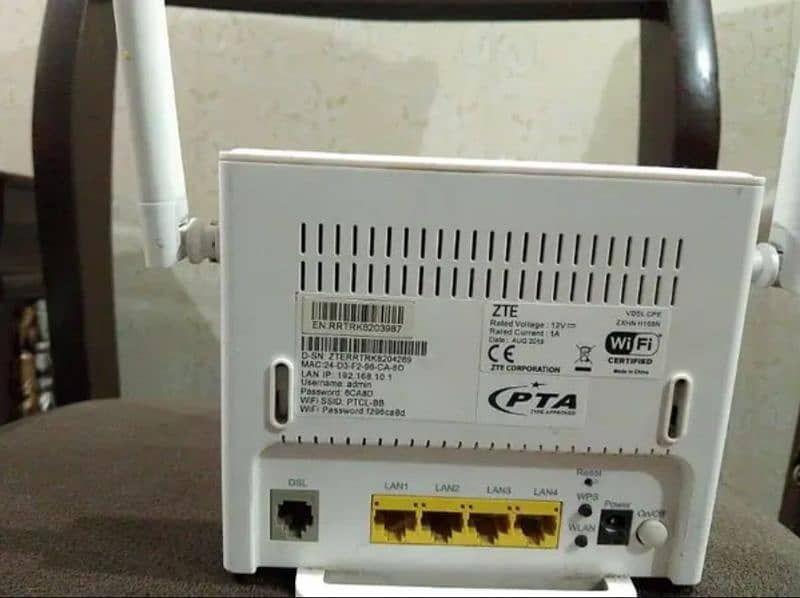 ptcl Wifi modem 2