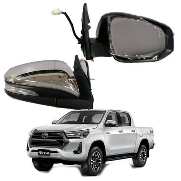 Side Mirrors Toyota Hilux Revo Rocco GR Toyota Xli Gli Yaris Vitz 0