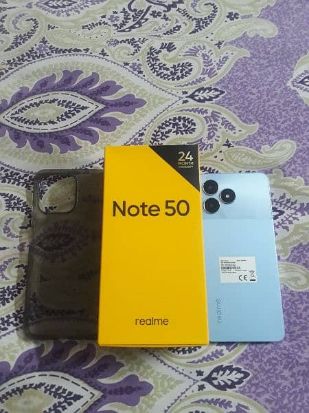 Realme Note 50 4/64 all accessories available 1