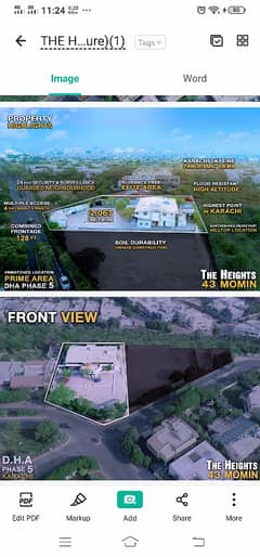 The height skyline property DHA phase V khbe momin 2067 yards Luxurious Bungalow for Sale