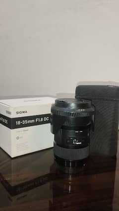 Sigma 18 35mm f/1.8 DC HSM Art Lens