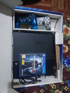 Ps4 1100 Fat Model 1 tb Full of Offline Games with 2 controllers