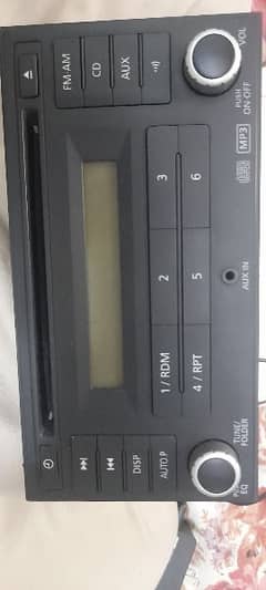 Original Nissan days car CD player/deck and clarion speakers