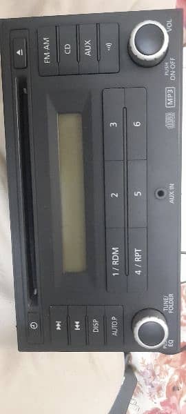 Original Nissan days car CD player/deck and clarion speakers 0