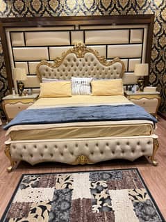 Bed / Bed set / luxury bed / dressing table /bed for sale