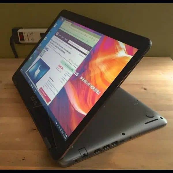 Asus Laptop Touch screen 6th Generation 8GB Ram 500GB Hard 3 hrs btry 0