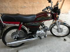 Honda CD70 Urgently Sale.