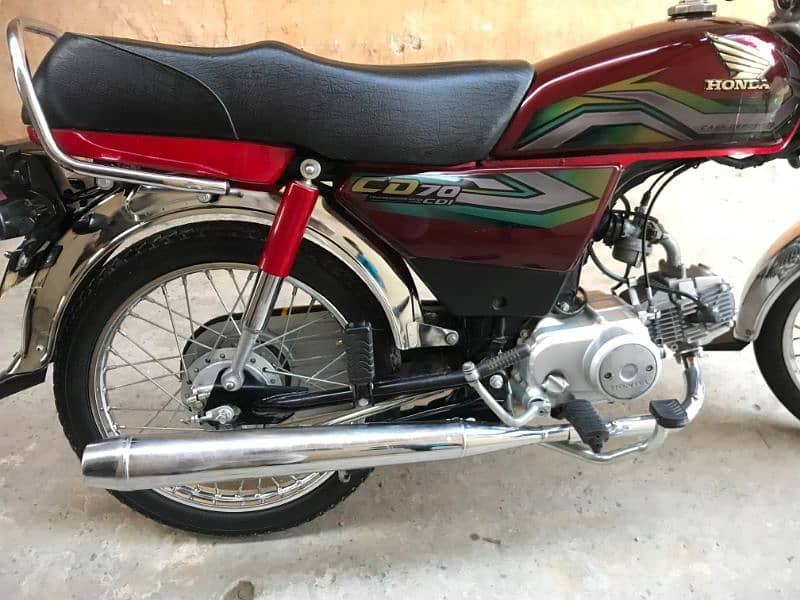 Honda CD70 Urgently Sale. 6