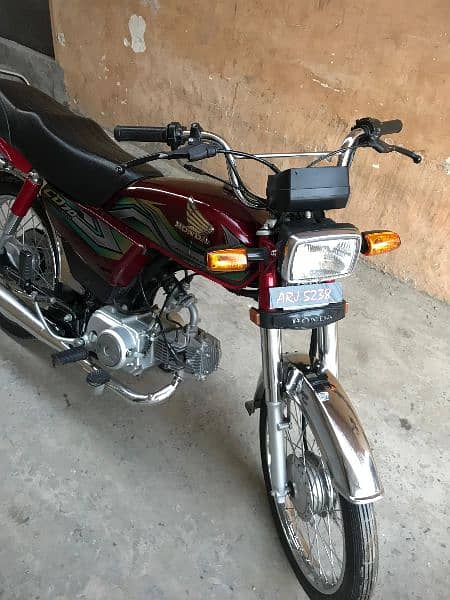 Honda CD70 Urgently Sale. 7