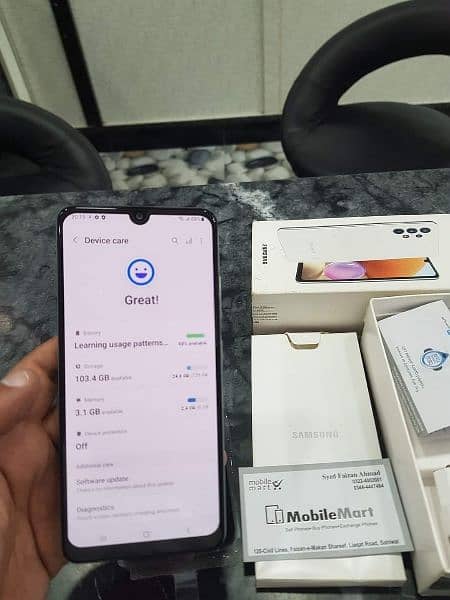 Samsung galaxy A32 6 GB ram 128 GB Momery Full 03104007194 0