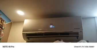 Haier 1.5ton DC inverter AC only 6 month used