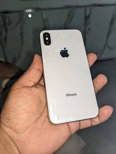 iPhone x bypass 256gb panel change batery health %100back toti hovi ha 2