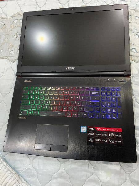 MSI Gaming Laptop 17" Display 9