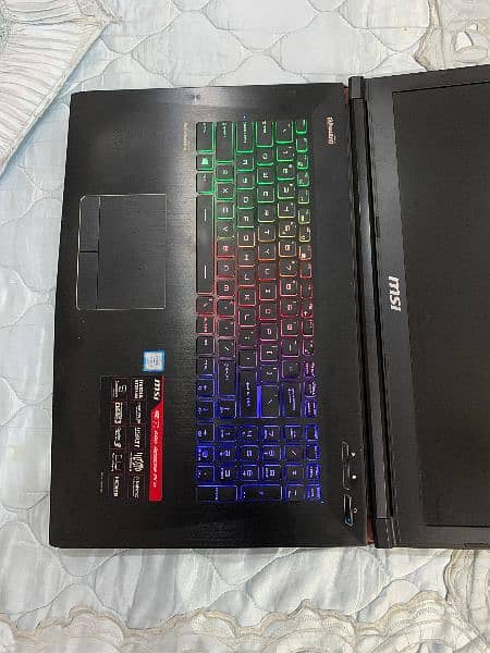 MSI Gaming Laptop 17" Display 10