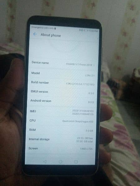 huawei y7prime18 4