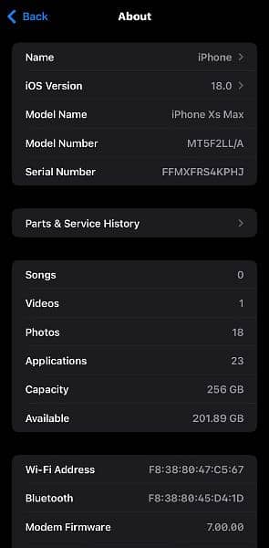 iphone xs max PTA Approved with box 9