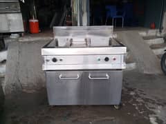 Deep Fryer and Hotplate and s. s table for sale