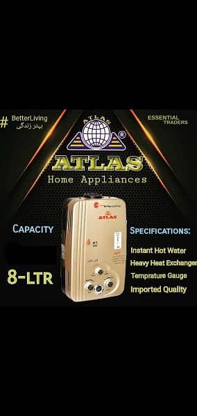 Instant Gas and Electric Water Heater Geyser 7