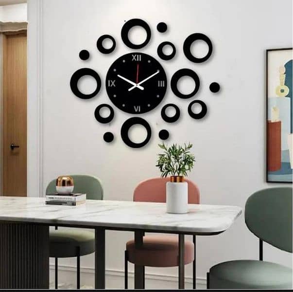 Analogue Wood Wall Clock 1