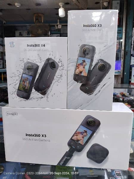 Insta360 X3 And X4 box pack With Official Pakistan Warranty 4