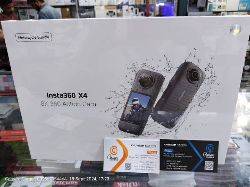 Insta360 X3 And X4 box pack With Official Pakistan Warranty 5