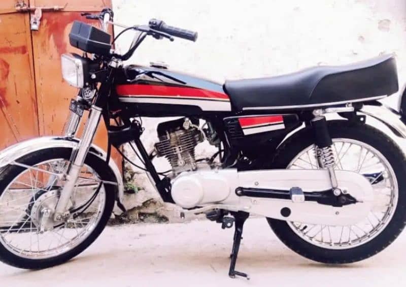 Honda CG 125 Model 2003 complete File 1