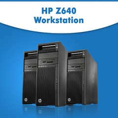 HP Z640 Workstation High End Gaming Rendering Editing & AI Development