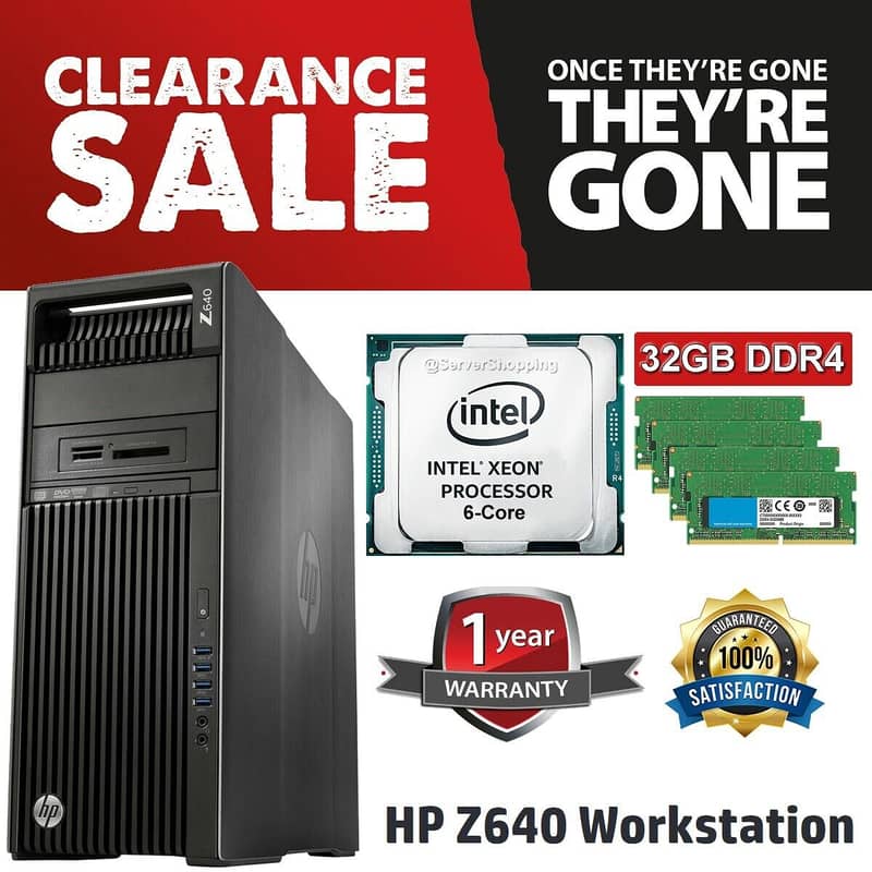 HP Z640 Workstation High End Gaming Rendering Editing & AI Development 9