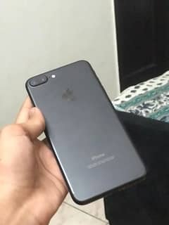 iPhone 7 Plus matte black and rose gold 2 piece