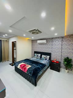 One Bed Furnished Apartment Available For Rent In Quaid Block Bahria Town Lahore