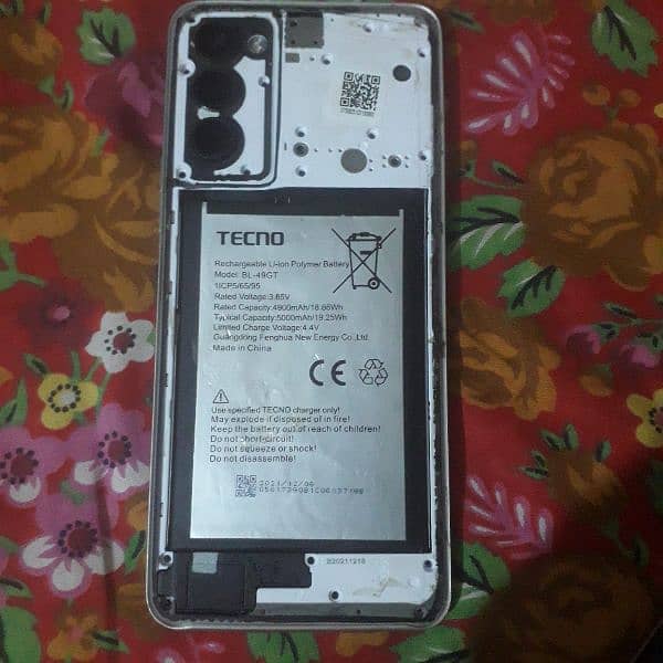 Tecno camon 18p panel for sell orignal 2