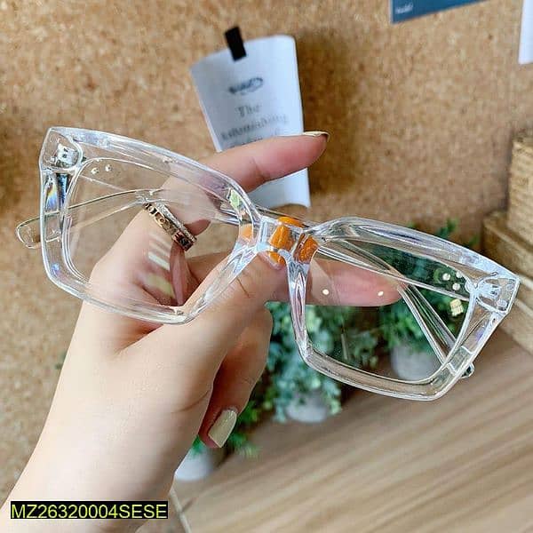 transparent frame sunglasses 2