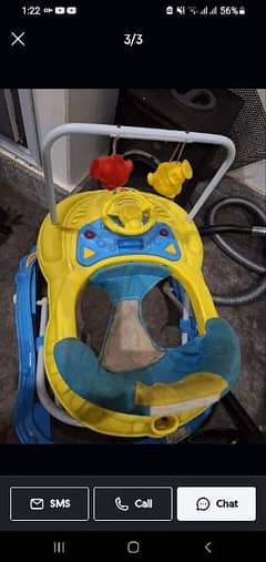 baby walker urgent sell price 2k