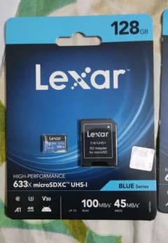 Lexar 128GB — Micro SD Card 0