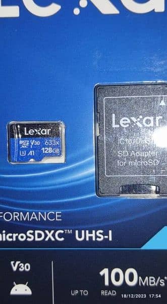 Lexar 128GB — Micro SD Card 1