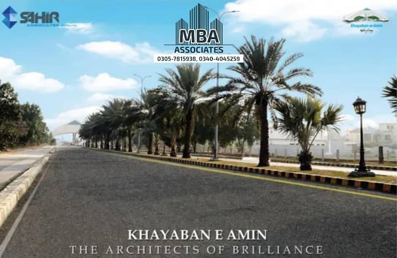 05MARLA RESIDENTIAL PLOT AVAILABLE FOR SALE AT PRIME LOCATION IN KHAYABAN-E-AMIN M BLOCK 7