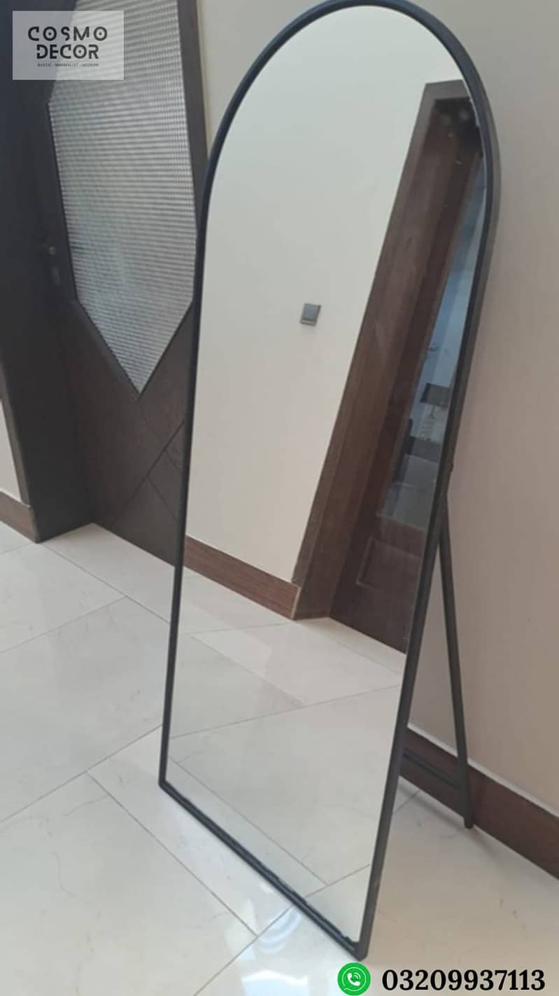 full lenght mirror| Arch mirror| mirror | floor mirror|metal frame 1