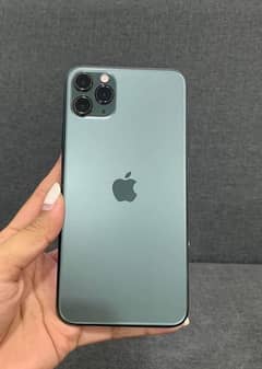 IPhone 11 Pro LLA 256Gb Midnight Green Colour Dual Sim Pta Approved.