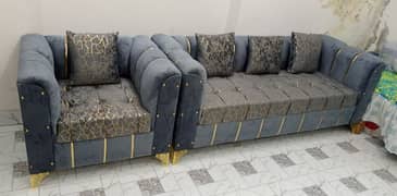 New Texture Design 6 Seater Stylish Sofa Set