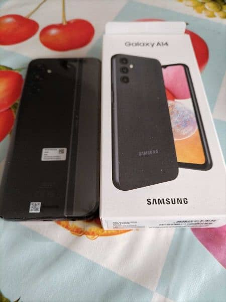 samsung a14 4Gb ram 128 Gb memory with 12 month warranty box available 0