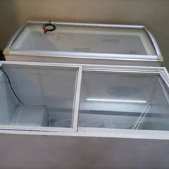 deep freezer Glass door