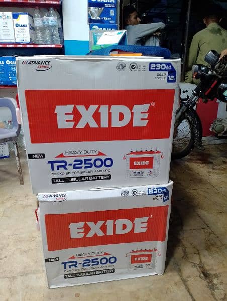 exide tr2500 230ah 4