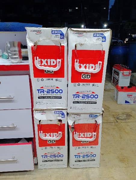 exide tr2500 230ah 5