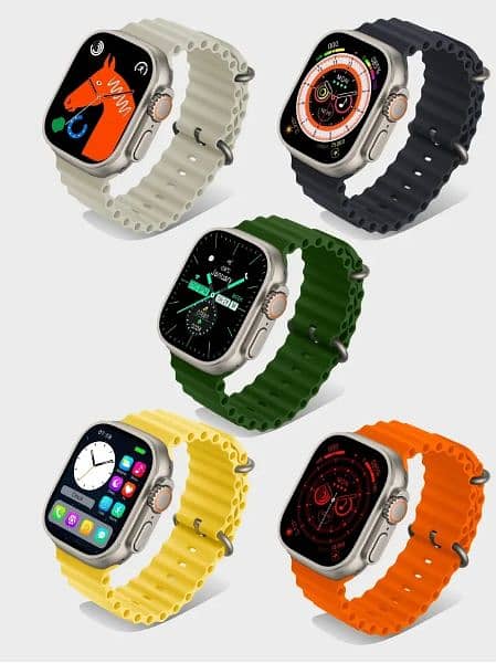 Smart Watch Ultra17 – 8-in-1 Strap Collection 1